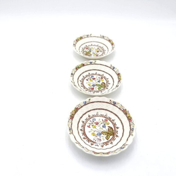 Copeland Spode Cowslip S 713 Fruit or Dessert Bowl 5.25 inches Set of 3 England - Picture 6 of 7